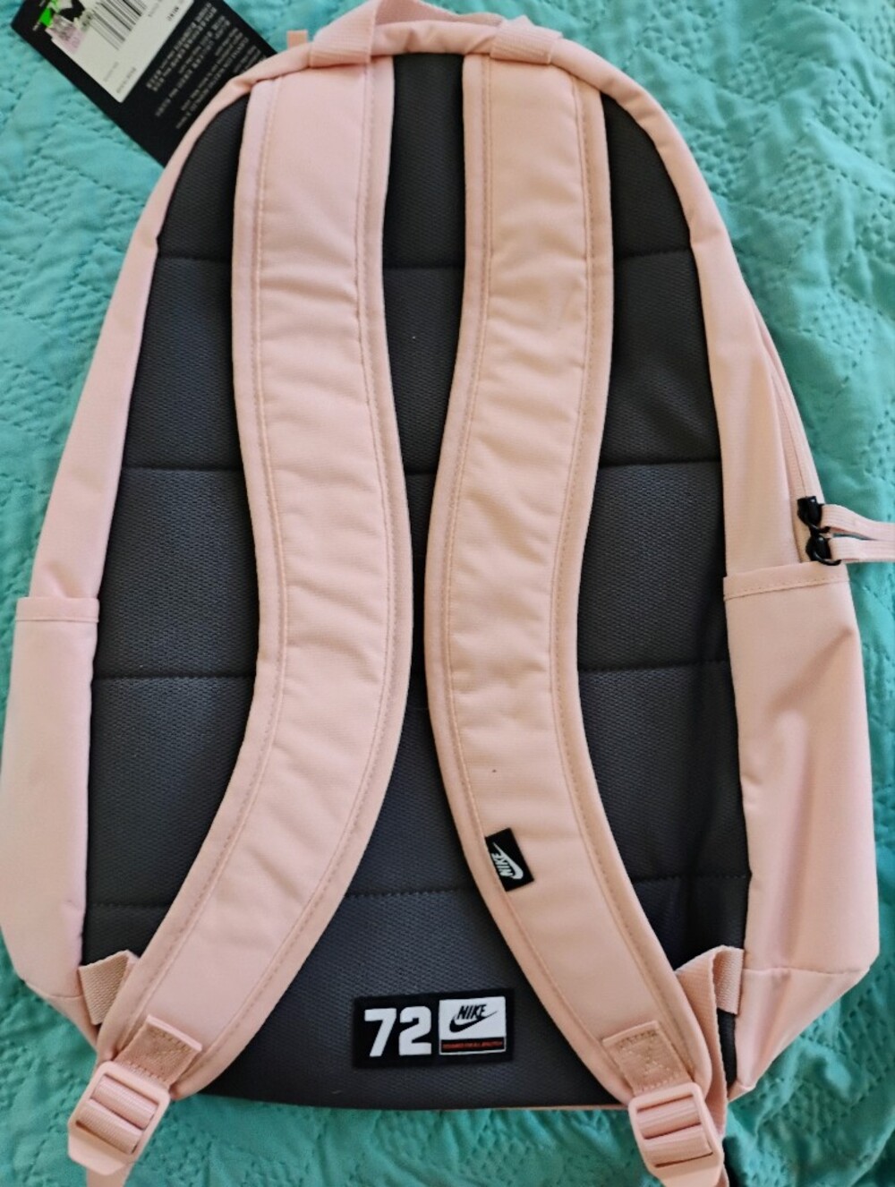 Nike Pink Girls Athletic Bottoms with Subtle Logo - Picture 2 of 5